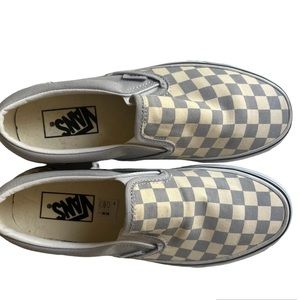 VANS CHECKERBOARD CLASSIC SLIP-ON SHOE US Women 8 US Men 6.5